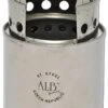 Stainless Wood Stove -Camping Soldes Boutique alb forming rechaud acier bush buddy