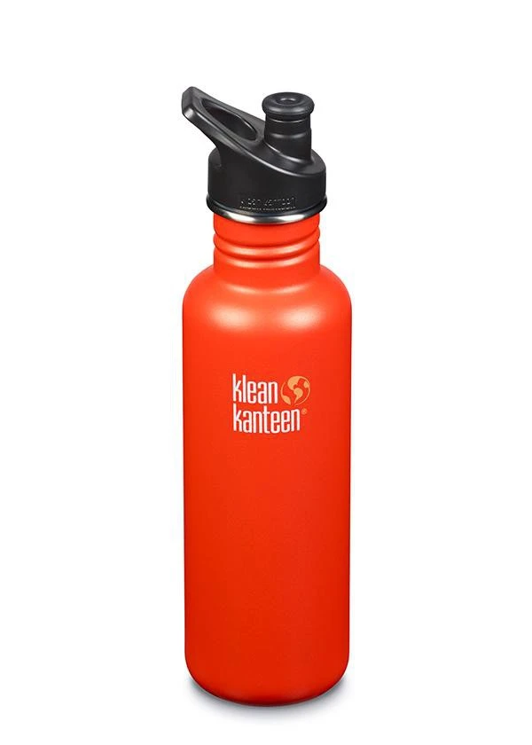 Klean Kanteen Classic Sport Cap Klean Kanteen Classic Sport Cap -Camping Soldes Boutique bouteille acier inoxydable klean kanteen classic 800ml 09