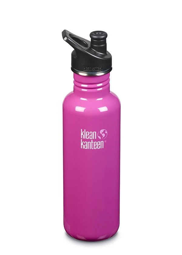 Klean Kanteen Classic Sport Cap Klean Kanteen Classic Sport Cap -Camping Soldes Boutique bouteille acier inoxydable klean kanteen classic 800ml 11
