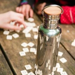 Klean Kanteen Reflect Loop Cap -Camping Soldes Boutique bouteille acier inoxydable klean kanteen reflect 07