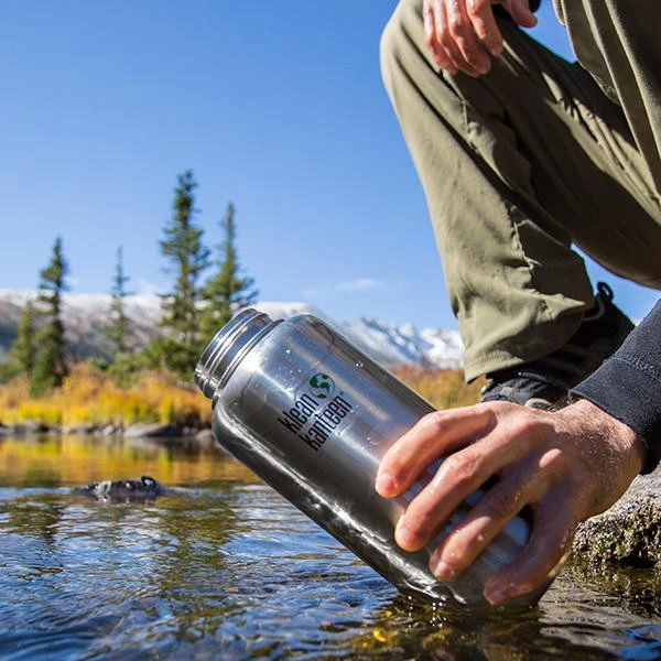 Klean Kanteen Stainless Steel Wide Klean Kanteen Stainless Steel Wide -Camping Soldes Boutique bouteille acier inoxydable klean kanteen wide 1182ml 04