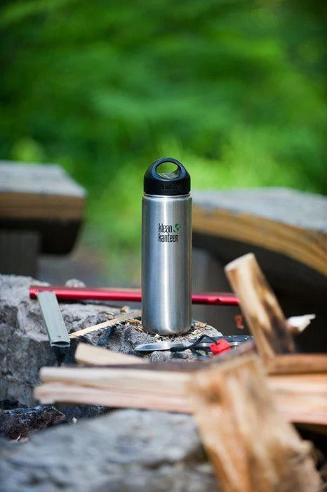 Klean Kanteen Stainless Steel Wide Klean Kanteen Stainless Steel Wide -Camping Soldes Boutique bouteille acier inoxydable klean kanteen wide 800ml 06