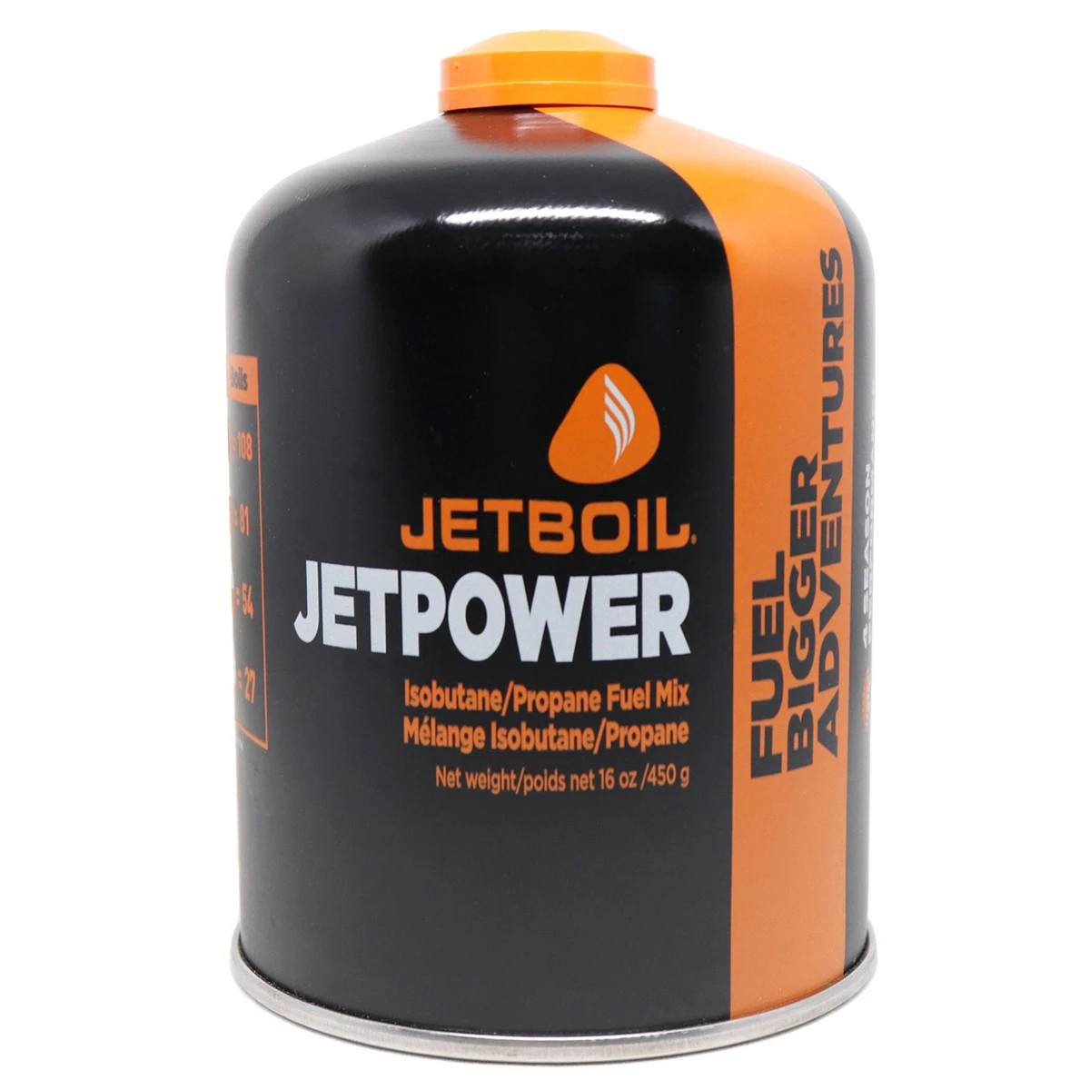 Cartouche de gaz Jetboil Jetpower 450 g Cartouche De Gaz Jetboil Jetpower 450 G -Camping Soldes Boutique cartouche de gaz jetboil jetpower 450g 1