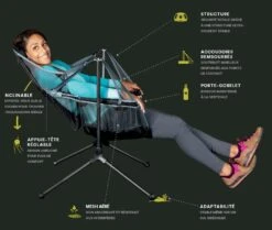 NEMO EQUIPMENT Nemo Stargaze Recliner Luxury -Camping Soldes Boutique chaise stargaze recliner luxury 13