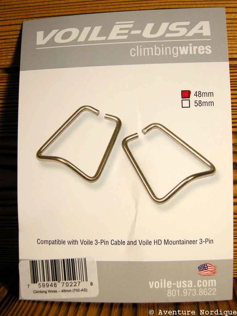 Voile 3-Pin Climbing Wires Voile 3-Pin Climbing Wires -Camping Soldes Boutique climbing wires 48mm
