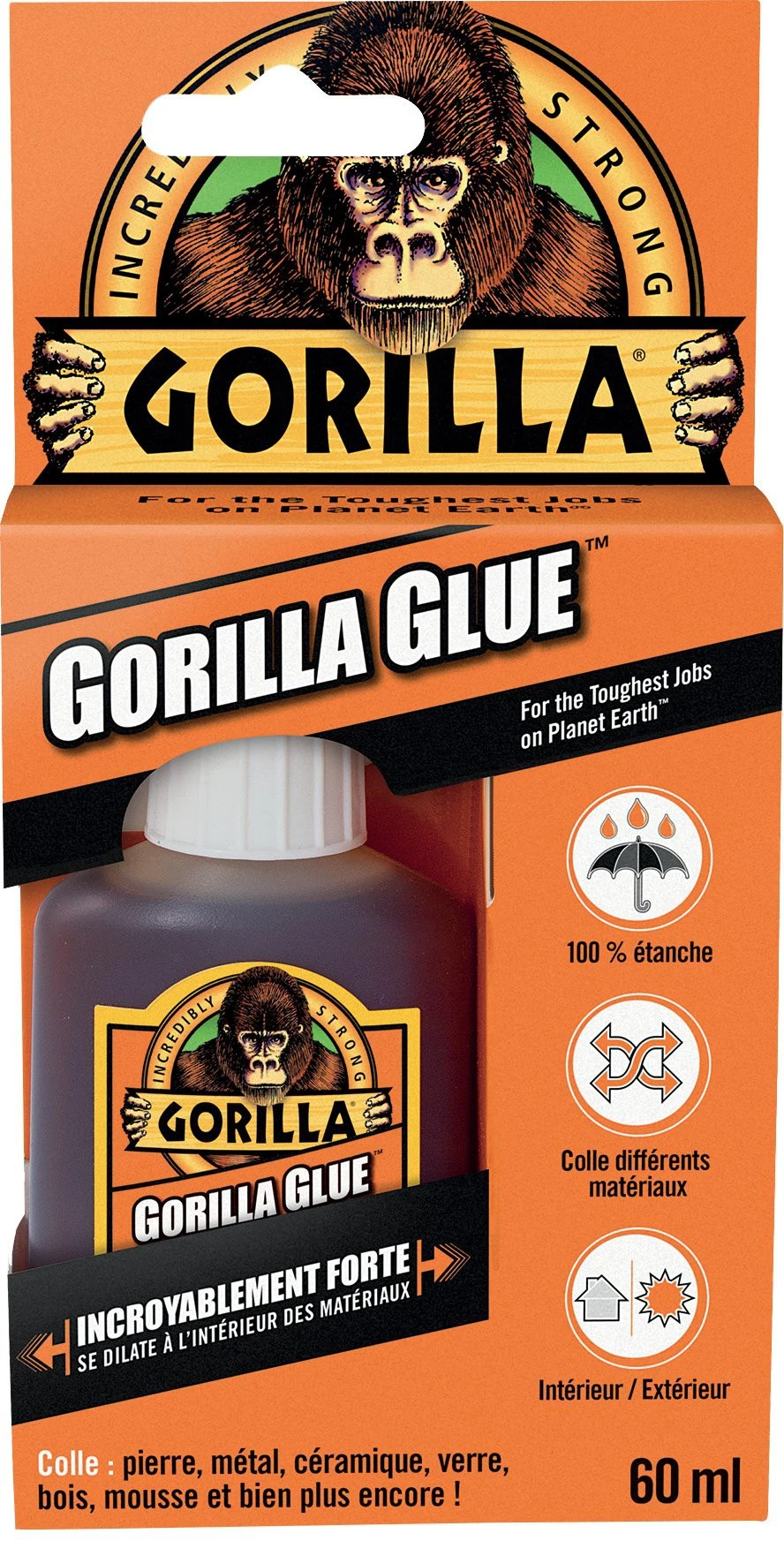 Gorilla Glue Original 60 ml Gorilla Glue Original 60 Ml -Camping Soldes Boutique colle gorilla glue original 60ml