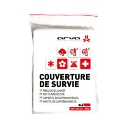 Couverture De Survie Jetable Arva - 60 Gr