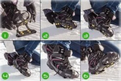 Crampons Antidérapant Nortec Street -Camping Soldes Boutique crampons anti derapant verglas 04