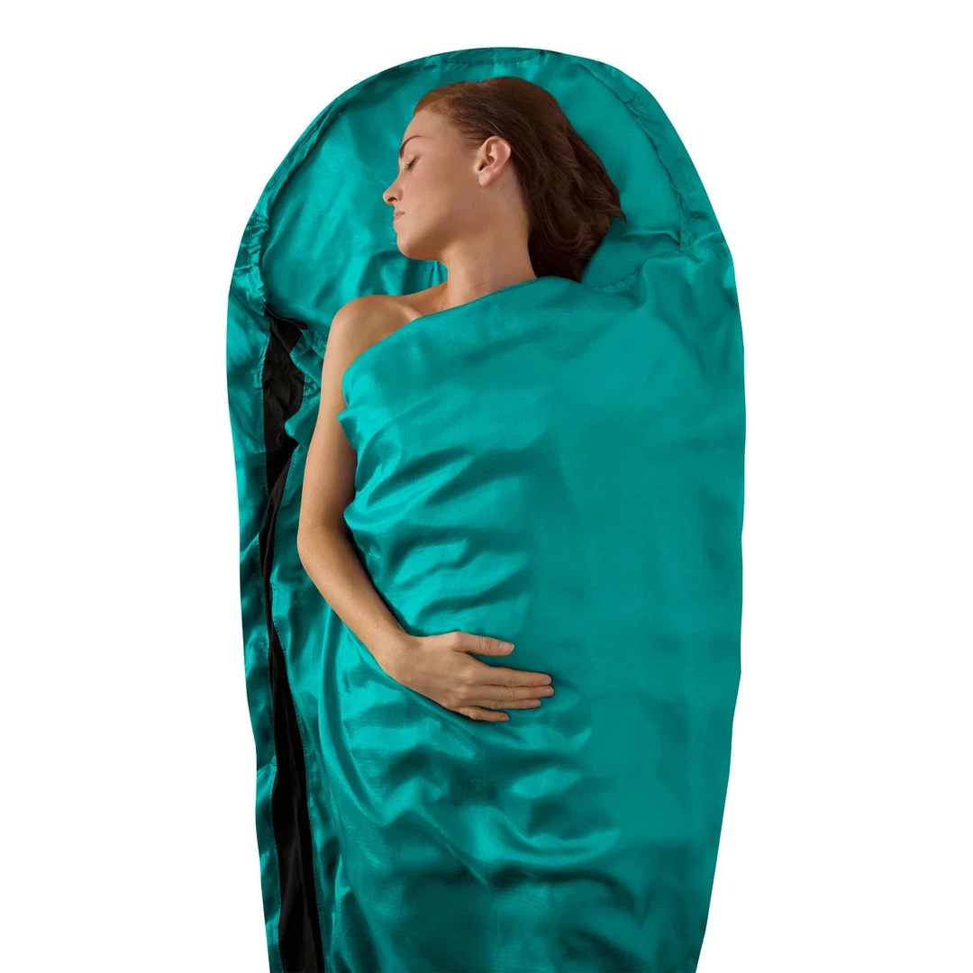 Sea to Summit Travel Liner Soie Sea To Summit Travel Liner Soie -Camping Soldes Boutique drap de sac en soie sea to summit travel liner silk 07 1