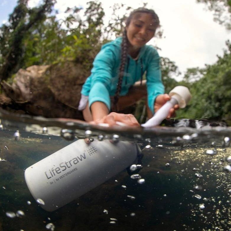 LifeStraw Go 2 Stainless Steel 0.7L LifeStraw Go 2 Stainless Steel 0.7L -Camping Soldes Boutique filtre bouteille gourde lifestraw go 2 stainless 06