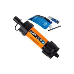 Sawyer Mini Water Filtration System 4 Sawyer Mini Water Filtration System -Camping Soldes Boutique filtre sawyer mini water filtration system orange