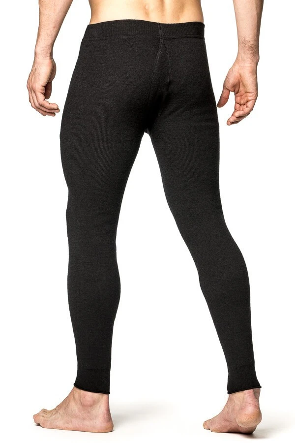 Woolpower Long Johns With Fly 400 Woolpower Long Johns With Fly 400 -Camping Soldes Boutique long johns with fly 400 black back