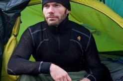 Aclima WoolNet Polo W/Zip -Camping Soldes Boutique merinos aclima woolnet polo w zip 3