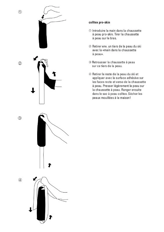 Chaussettes Colltex Pro-Skin Chaussettes Colltex Pro-Skin -Camping Soldes Boutique mode emploi chaussette peau pro skin