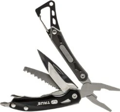 True Utility Seven -Camping Soldes Boutique outil multitool multifonction seven true utility 06 3