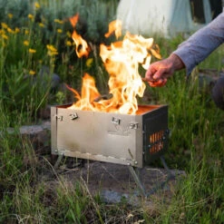 Winnerwell Fastfold Titanium Camping Stove 11 Winnerwell Fastfold Titanium Camping Stove -Camping Soldes Boutique poele winnerwell fastfold titanium camping stove 52