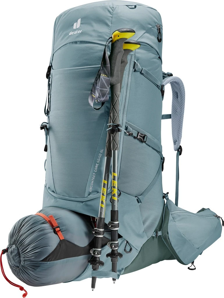 Deuter Aircontact Core 55+10 SL Deuter Aircontact Core 55+10 SL -Camping Soldes Boutique sac a dos deuter aircontact core 55 10 sl 09