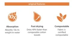 PackTowl Original -Camping Soldes Boutique serviette packtowl original 10