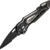 True Utility Smartknife + -Camping Soldes Boutique smartknife black blade angle