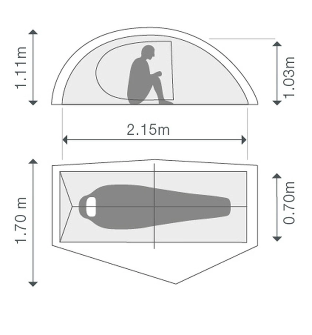 Exped Mira I HL Exped Mira I HL -Camping Soldes Boutique tente exped mira i hl 06 1