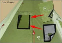 Luxe Outdoor Megahorn III -Camping Soldes Boutique tente luxe outdoor megahorn iii