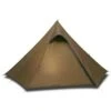 Luxe Outdoor Sil Hexpeak F6a (Marron) 1 Luxe Outdoor Sil Hexpeak F6a (Marron) -Camping Soldes Boutique tente luxe outoor sil hexpeak brown