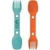 Pack 2 Couverts UCO Utility Spork -Camping Soldes Boutique uco utility spork turquoise orange