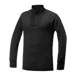 Woolpower Zip Turtleneck 400 -Camping Soldes Boutique zip turtleneck protection 400 anthracite isolated